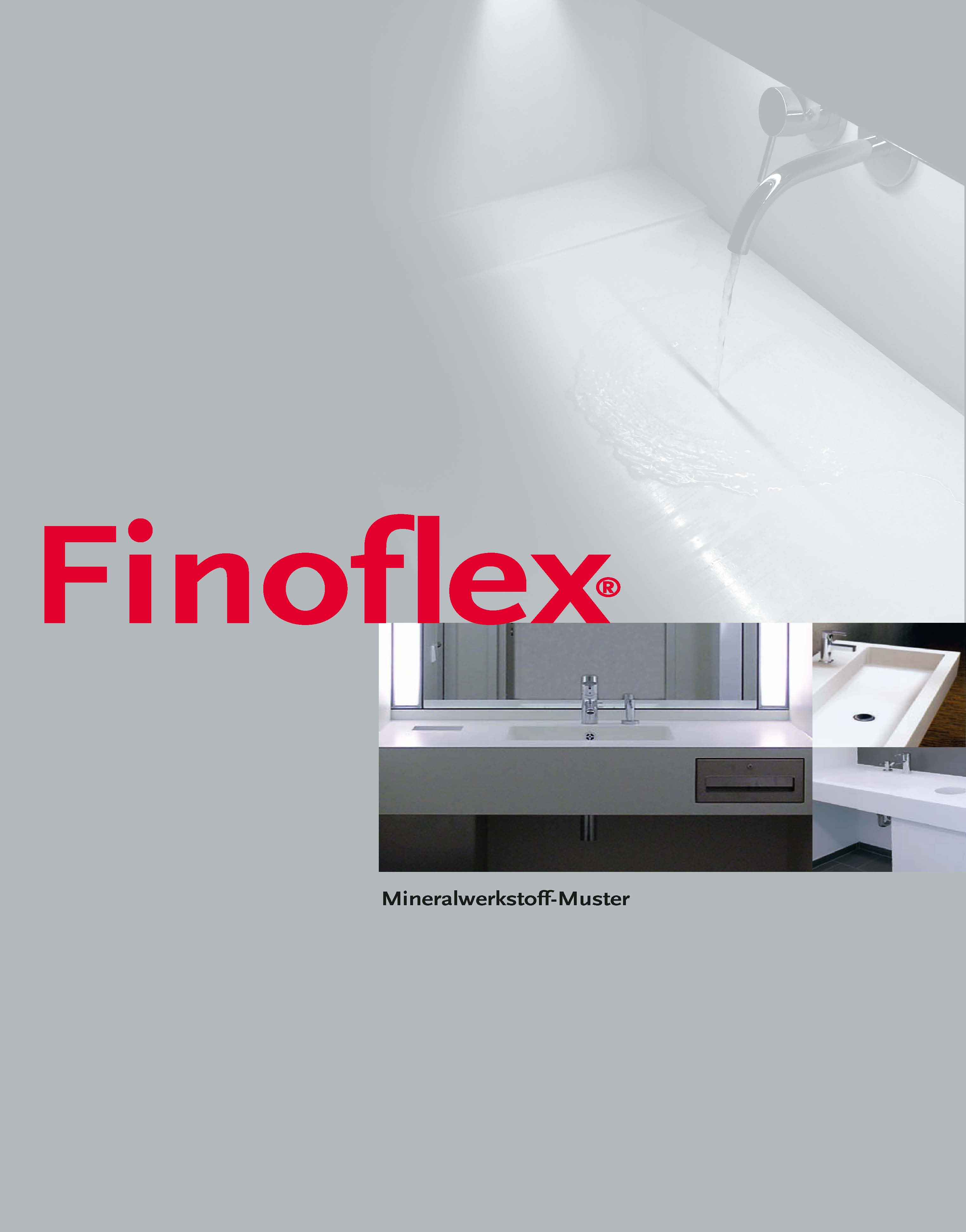 Finoflex Mineralwerkstoff Musterkollektion 2023