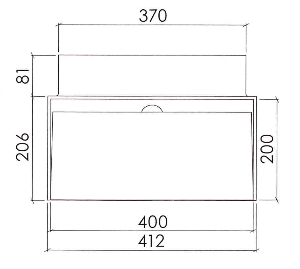Abmessungen Waschtischanlagen für kleine Bäder