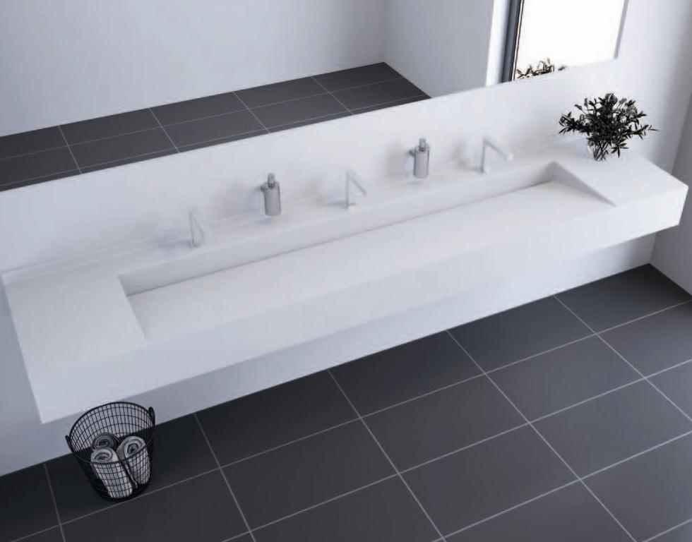 Fugenloser Waschtisch Beispiel 4