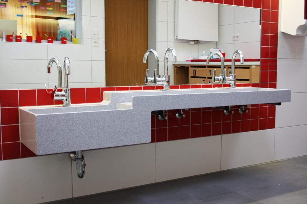 maßgeschneiderte Waschrinnen