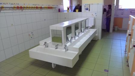 Waschtisch für Kindergarten