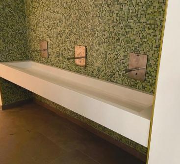 Gipsfangbecken form- und farbvariabel