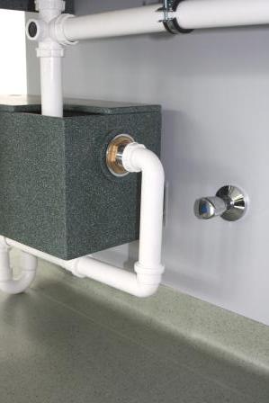 Gipsfangbecken mit Schlammfang Detail