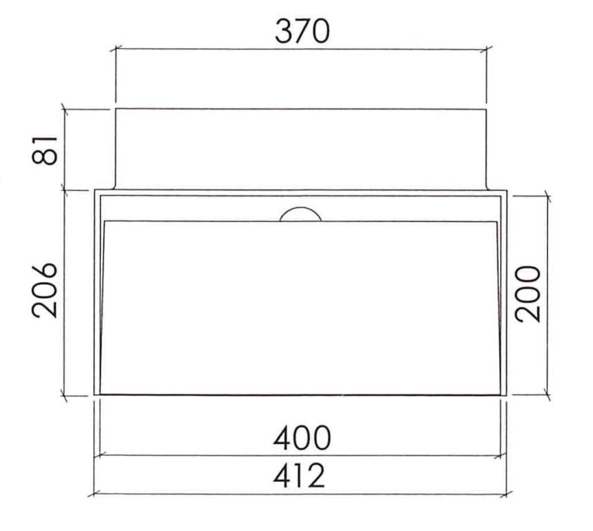 Ausgefallener Waschtisch und Waschbecken Gäste WC Maße