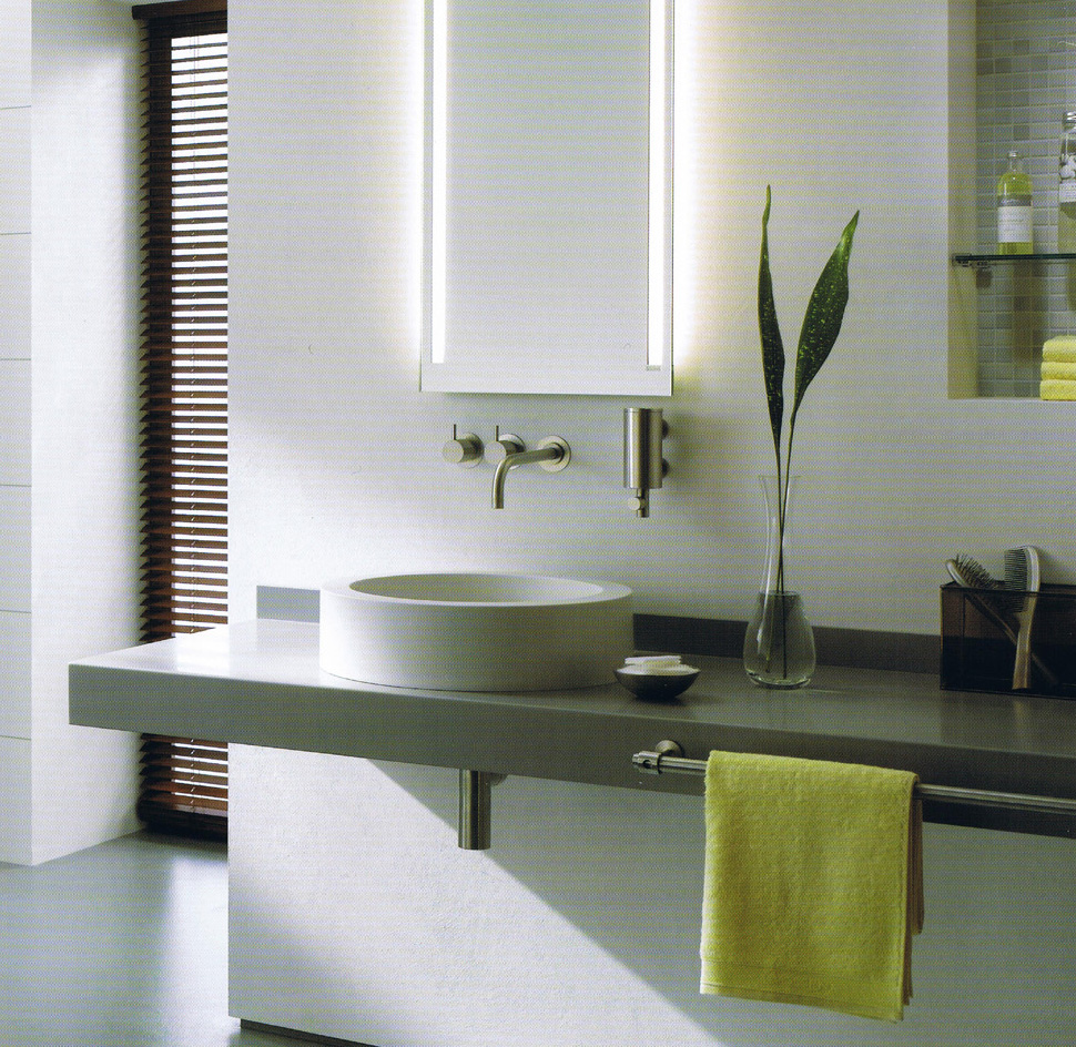 individuelle Waschtische nach Maß Waschtisch individuell ohne Hahnloch angefertigt